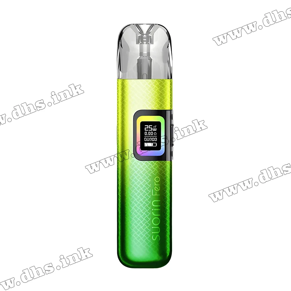 Многоразовая электронная сигарета - Suorin Fero Pod Kit 1000 мАч (Green Plum)